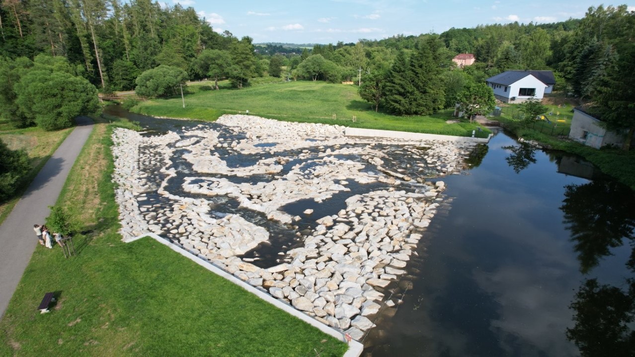Jihlava, ř. km 126,193, Konvalinkův jez, Luka n.J., migrační zprůchodnění
